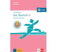 Mit Erfolg zu telc Deutsch B1 - Cahier d'évaluation Zertifikat Deutsch - Collectif - Klett Maison Des Langues - broché - Méthode de langue