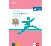 Mit Erfolg zu telc Deutsch B1 - Cahier d'évaluation Zertifikat Deutsch - Collectif - Klett Maison Des Langues - broché - Méthode de langue
