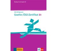 Mit Erfolg zum Goethe-/ÖSD-Zertifikat B1 - Cahier d'évaluation Cahier d'évaluation avec CD audio - Collectif - Klett Maison Des Langues - Livre CD - Méthode de langue CD