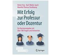 Mit Erfolg Zur Professur Oder Dozentur