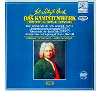 mit Esswood, Equiluz, Nimsgern, Jacobs, van Altena, Van Egmond, Wiener Sängerknaben, Knabenchor Hannover, Concentus Musicus Wien, Harnoncourt, Leonhardt-Consort, Leonhardt - Bach* - Kantatenwerk · Complete Cantatas | BWV 31-34 | 9