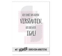 Mit Humor durch den Arbeitstag (Wandkalender 2026 DIN A2 hoch), CALVENDO Monatskalender: Wer lacht, hat noch Reserven