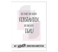Mit Humor durch den Arbeitstag (Wandkalender 2026 DIN A3 hoch), CALVENDO Monatskalender: Wer lacht, hat noch Reserven