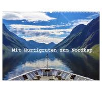 Mit Hurtigruten zum Nordkap (Wandkalender 2026 DIN A2 quer), CALVENDO Monatskalender: Eine Traumreise zum Nordkap mit MS Kong Harald