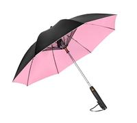 mit Nebelspray, tragbarer mit - Sonnenschutzschirm mit Ventilator,Tragbarer Sonnenschirm mit UV-Schutz für, Sport, Spaziergänge im Sommer