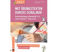 Textes d'exercices – Orthographe & grammaire, Classe 2/3 – Plan hebdo, incl. corrigés