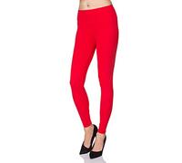 MITAAMI - Legging Taille Haute - Femme - Taille Gainante/Effet Amincissant - Grande Taille - Taille 30 - Rouge