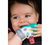 Mitaine de dentition pour bébé GLÜV bleu TU