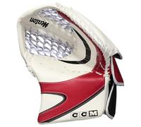 Mitaine de gardien de but CCM Eflex 7.9 HEATON White/Black/Red Senior main gauche (regular)