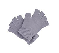 Mitaine Femme Hiver Chaud, Gants Mitaine d'hiver Epais Tricoté Arm Mitaine Gants Chauff pour Femme Gants Demi-Doigt Chaud Mignon y2k Thermique Cadeaux Gants Brodés à La Main