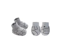 Mitaines à main pour nouveau-nés, gants et chaussures doux pour garçons et filles, ensemble de chaussettes pour bébés en bas âge, Protections des mains pour bébés
