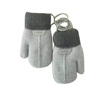 Mitaines À Tricoter Gants D'hiver Filles Garçons Épaissi Confortable Ski Coupe-vent Mitaine Unisexe Tricot