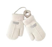 Mitaines À Tricoter Gants D'hiver Filles Garçons Épaissi Confortable Ski Coupe-vent Mitaine Unisexe Tricot