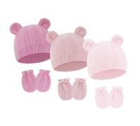 Mitaines anti-rayures, gants avec capuchon d ' oreille, Set 08