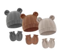 Mitaines anti-rayures, gants avec capuchon d ' oreille, Set 11