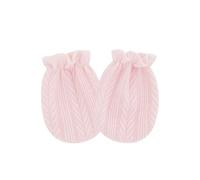Mitaines anti-rayures pour tout-petits, couvre-mains en coton doux, avec poignet élastique, conception respirante pour bébés de 0 à 1 mois, gants pour nourrissons