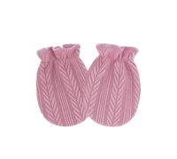 Mitaines anti-rayures pour tout-petits, couvre-mains en coton doux, avec poignet élastique, conception respirante pour bébés de 0 à 1 mois, gants pour nourrissons