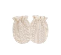 Mitaines anti-rayures pour tout-petits, couvre-mains en coton doux, avec poignet élastique, conception respirante pour bébés de 0 à 1 mois, gants pour nourrissons