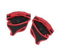 Mitaines antidérapantes pour haltérophilie - Protège-paumes - Quatre doigts - Exercices de fitness - Haltères - Poignée de traction