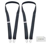 Mitaines avec longs clips réglables - Clips solides pour une fixation sécurisée - Solution parfaite pour les tout-petits - Idéal pour l'école, jouer dans la neige, les froides journées d'hiver