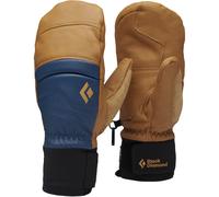 Black Diamond - Moufles de freeride en PrimaLoft® - Spark Mitts Henna Ink Blue en Cuir - Taille L - Marron Marron L