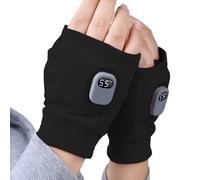 Mitaines chauffantes rechargeables, gants d'hiver chauds pour écran tactile, 3 vitesses réglables - fins chauffants pour homme et femme pour l'hiver, chauffage rapide