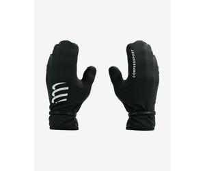 Mitaines Compressport Hurricane Waterproof noir - XL-XXL