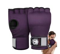 Mitaines De Boxe Demi-Doigts - Bandages pour Les Mains en Gel avec Protection Contre Les Chocs, Gants D'entraînement De Boxe Polyvalents, Mitaines Élégantes Portables pour Le Sparring, Le Fitness, La