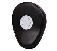 Mitaines de boxe en cuir véritable, cibles de frappe incurvées | Mitaines de boxe professionnelles réglables pour adultes, équipement d'entraînement MMA, bouclier de coup de pied pour et karaté