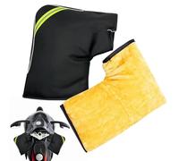 Mitaines de Guidon de Moto, Mitaines Chaudes de Guidon,Mitaines Chaudes imperméables pour de Moto - Manchons de de Tricycle Cargo électrique, Coupe-Vent pour L'Aventure et Les déplacemen