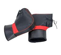 Mitaines de guidon de vélo - Housse thermique d'hiver - Chaude - Coupe-vent - Pour temps froid - Pour VTT, motoneige et moto - Pour vélo de route - Épais