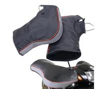 Mitaines de guidon | Gants avec poignée de moto | Gants chauffants d'hiver imperméables coupe-vent vêtements de cyclisme Gants imperméables pour moto universels