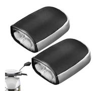 Mitaines de guidon - Gants de vélo imperméables, chauds, coupe-vent, thermiques, pour l'hiver | Cyclisme de motoneige de scooter de moto par temps froid, protection des mains d'équitation en plein air