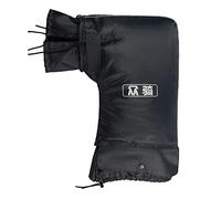 Mitaines de guidon pour vélo de montagne par temps froid, coupe-vent, coupe-vent, VTT, housse chaude pour poignée de vélo, gants d'hiver thermiques pour les mains chaudes et coupe-vent par temps froid