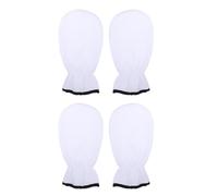 Mitaines de Paraffine pour Mains, 2 Paires, Blanches en Polyester