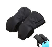 Mitaines de poussette - Gants Warmmuffs pour poussette - Gants chauds pour poussette de bébé, mitaines antigel pour guidon, manchon chauffe-mains étanche pour temps froid Neamou