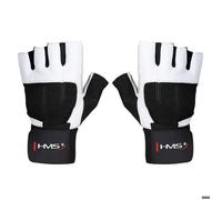 Mitaines de sport - HMS - RST04 - Blanc-Noir - Respirant - Confort optimal XL