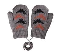 Mitaines d'hiver pour | Chaudes avec Cordon Anti-Perte, Gants tricotés pour Les Jeux d'hiver,pour garçons et Filles 2-3 Ans adaptés à la Cour de Jardin Patinage Ski et marionnettes