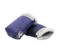 Mitaines D'hiver Pour Poussette, Gants Manchon Main Doublé En Peluche Antigel,Mitaines Imperméables Réglables, Se Fixent Facilement La