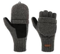 Mitaines en laine Haakon by Barts gris foncé L/XL