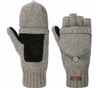 Mitaines en laine Haakon by Barts gris M/L