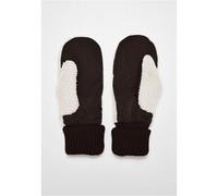 Mitaines en nylon et sherpa Urban Classics Noir L/XL
