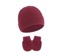 Mitaines et chapeau turban pour nouveau-nés doux et confortables, gants et bonnet en coton, protections essentielles contre le froid, mitaines en coton doux pour nourrissons