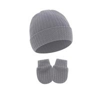 Mitaines et chapeau turban pour nouveau-nés doux et confortables, gants et bonnet en coton, protections essentielles contre le froid, mitaines en coton doux pour nourrissons