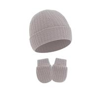 Mitaines et chapeau turban pour nouveau-nés doux et confortables, gants et bonnet en coton, protections essentielles contre le froid, mitaines en coton doux pour nourrissons