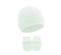 Mitaines et chapeau turban pour nouveau-nés doux et confortables, gants et bonnet en coton, protections essentielles contre le froid, mitaines en coton doux pour nourrissons