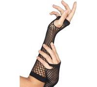 Smiffy's Mitaines Filet Noires 33 cm