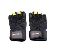 HMS Gants de gym RST01 Noir/Jaune Taille XXL