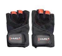 hms Gants de fitness pour homme RST01 Taille M Noir/Rouge