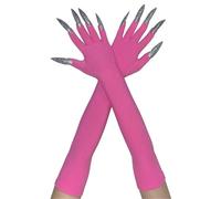 Mitaines Longues Effrayantes Du Diable 2 Pièces Gants Pour Mains De Cadavre Faucheuses À Main Pour Divers Costumes Costume Gothique